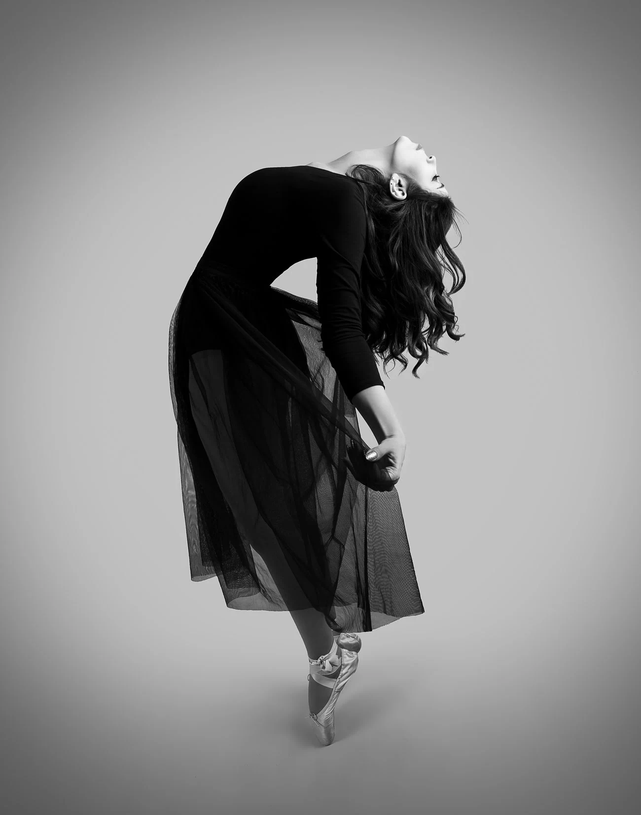 Minimal premium dance studio gift card presentation