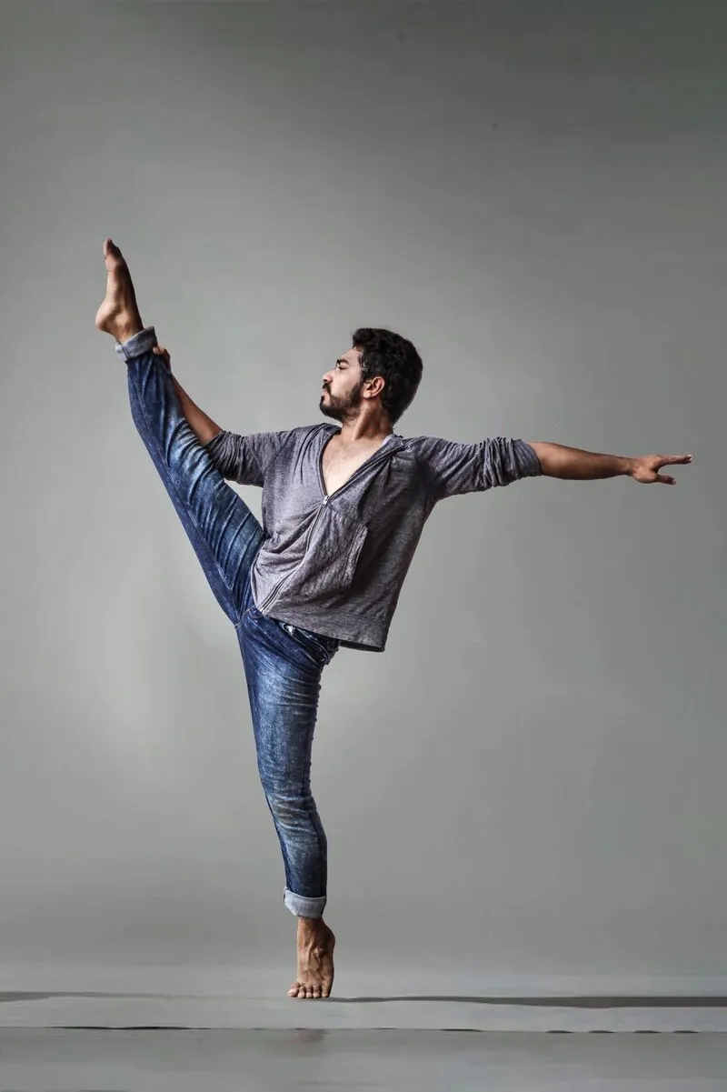 Ballroom instructor Julian Hart in studio